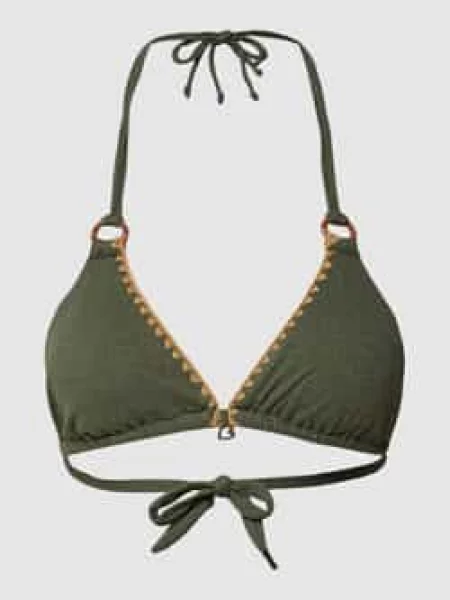 Top bikini z wiązaniem z tyłu model ‘YERO SANTAFE’ Banana Moon khaki