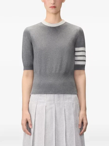 Μπλούζα Thom Browne με σχέδιο γκρι