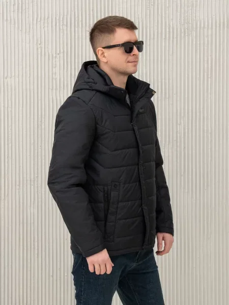 Демісезонна куртка City Fashion Classic чорний