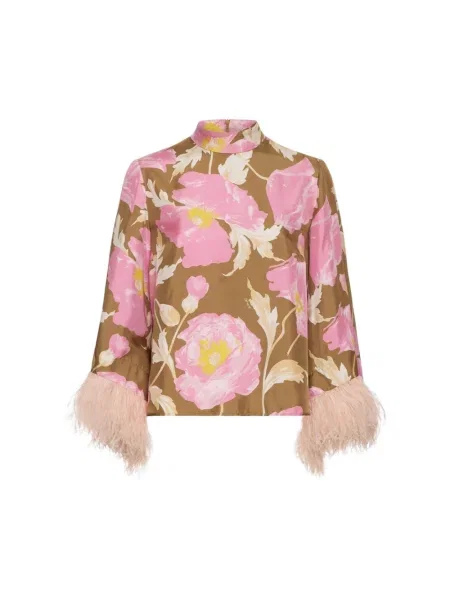 Bluzka La Doublej różowa