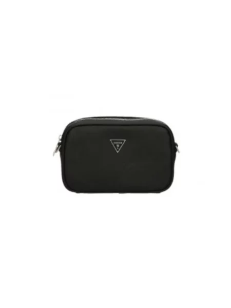 Mała mały torebka crossbody Guess elegancka czarna