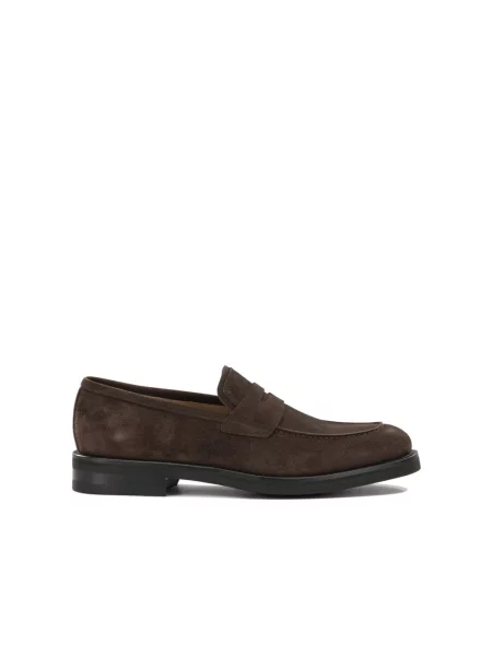 Półbuty Ferragamo brązowe