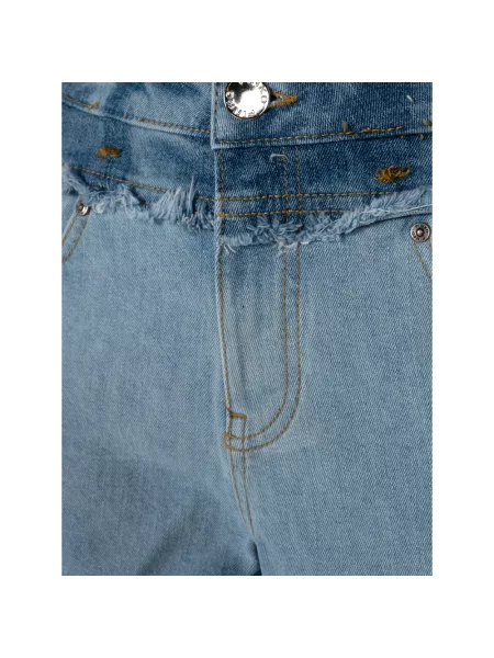 Szorty jeansowe Pinko niebieskie