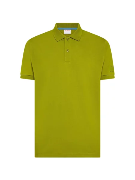 Tricou polo Sun68 cu mâneci scurte verde
