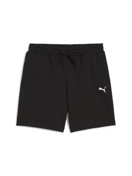 PUMA Młodzieżowe szorty Wardrobe Essentials o luźnym kroju Akcesoria czarny
