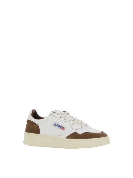 Sneakersy Autry skórzane białe