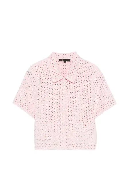 Croșetat cămașă Maje roz