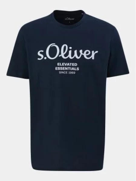 S.Oliver Tričko tmavě modrá