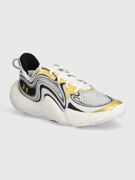 Баскетболни обувки Under Armour Spawn 6 бяло