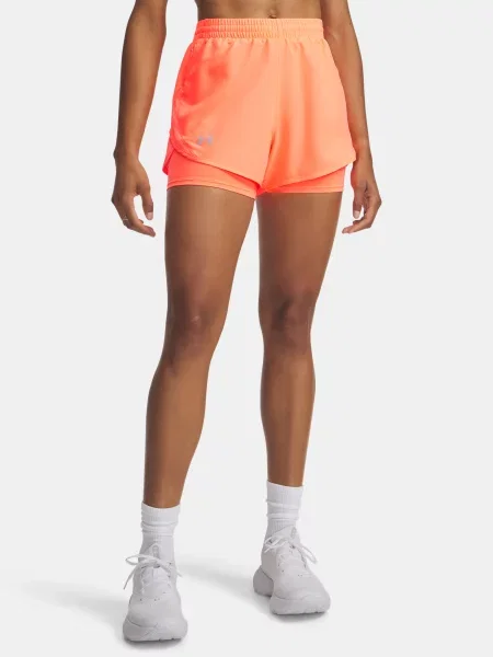 Pantaloni scurți Under Armour alb