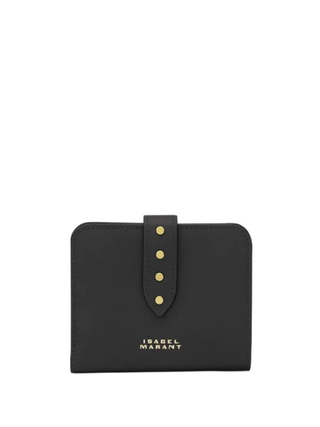 Portofel Isabel Marant din piele negru