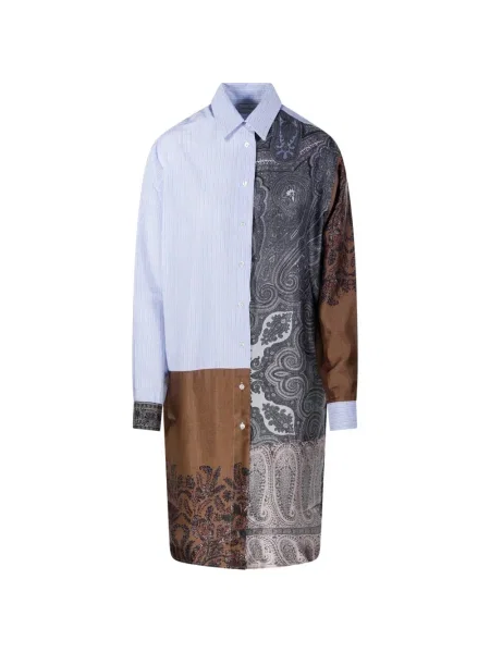 Koszula Pierre Louis Mascia w paski niebieska