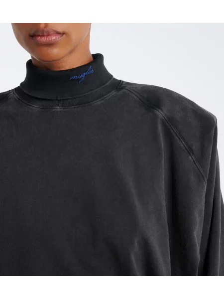 MUGLER rochie simplă din gri