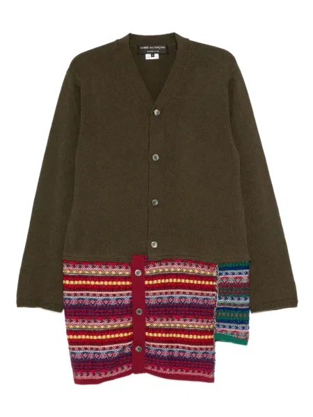 Cardigan Comme Des Garcons Homme Plus verde