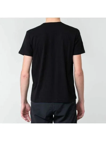 ALPHA INDUSTRIES Tricou / alb negru