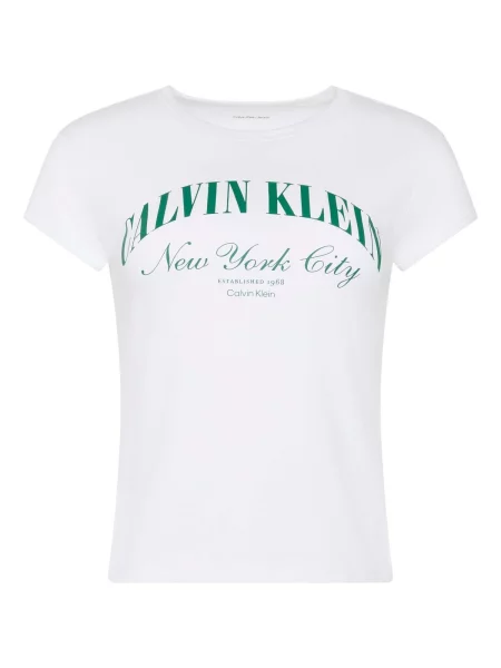 Majica Calvin Klein Jeans bijela
