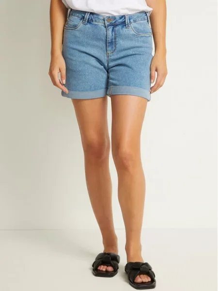 Kaffe Kavbojke Vicky moder denim modra