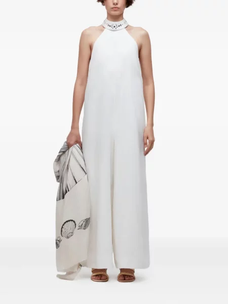 Salopetă Osklen de cristal alb