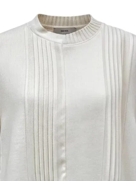 Tricou Sacai cu volane alb