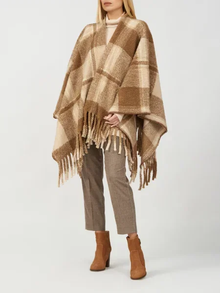 Пончо Heresis бежеве