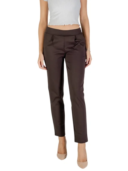 Spodnie Ichi brązowe