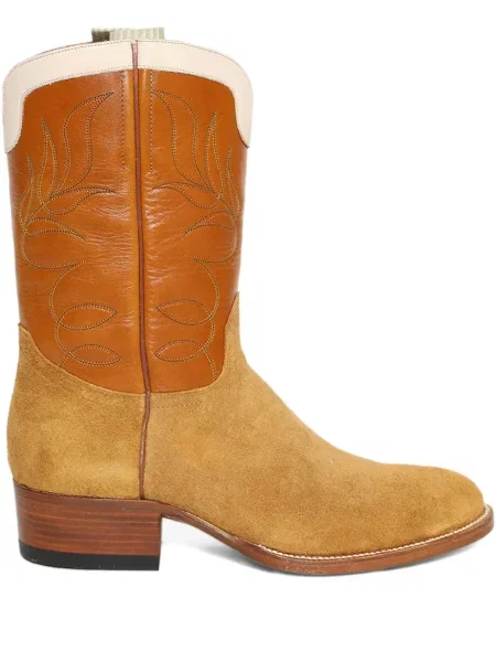 Čizmice Nick Fouquet s vezom smeđa