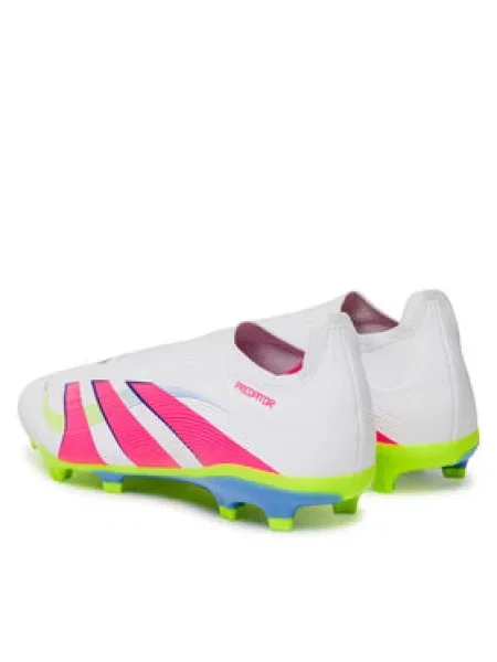 Tenisice za nogomet adidas Predator League Laceless Firm/Multi-Ground bijela