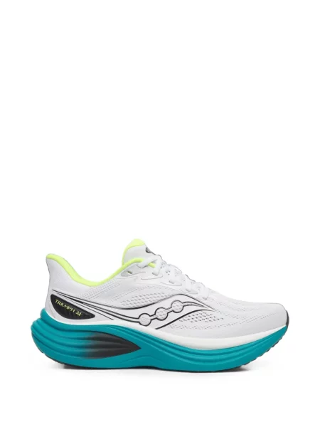 Sneakerși Saucony plasă alb