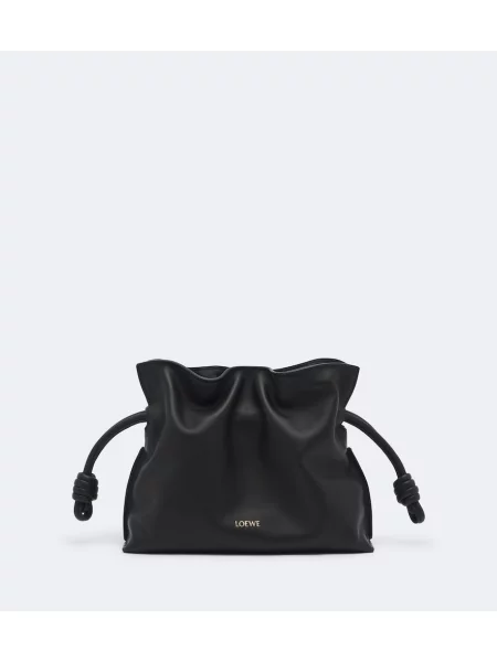 Geantă plic Loewe din piele negru