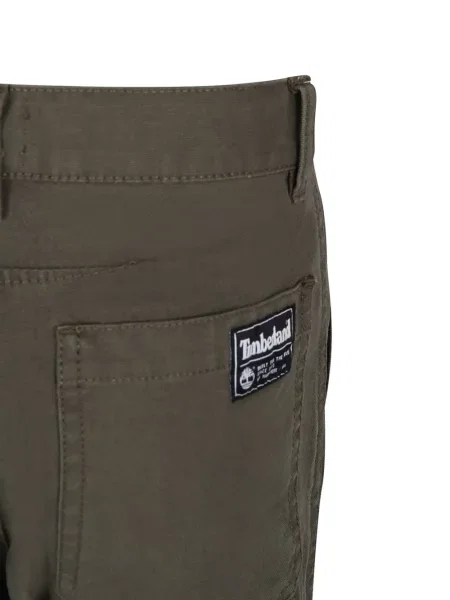 Spodnie dziecięce Timberland zielone