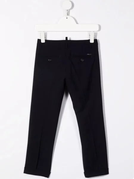 Spodnie dziecięce Dsquared2 niebieskie