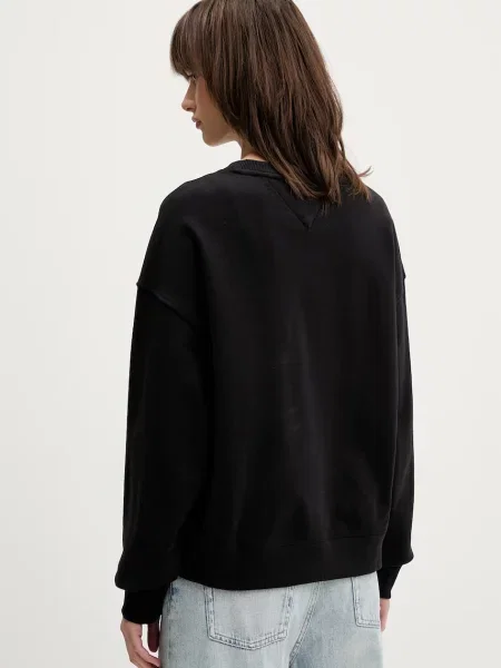 Tommy Jeans bluza czarna