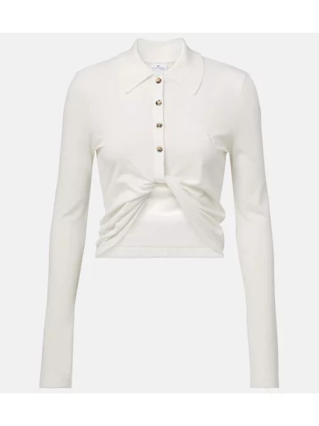 Cropp cămașă Courreges alb