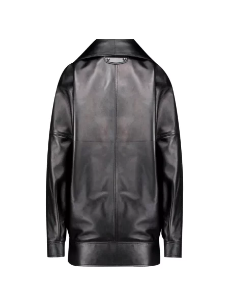 Geacă bomber Balenciaga cu guler înalt negru