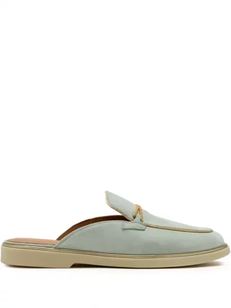 Papuci tip mules Magnanni verde