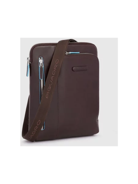 Torba crossbody Piquadro brązowa