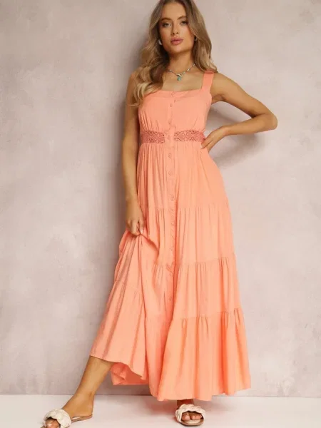 Rochie Sinaya portocalie