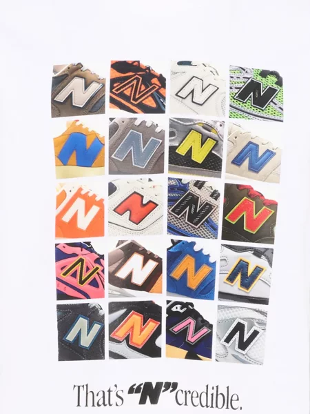 Koszulka dziecięca New Balance biała