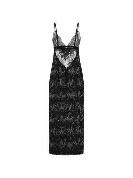 Rochie Dolce & Gabbana din dantelă negru