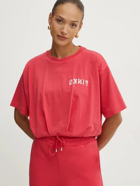 Тениска Pinko червено