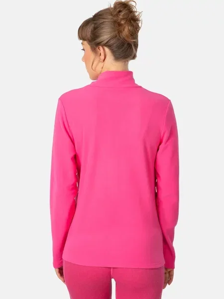 Флисовый однотонный свитер Kari Traa розовый