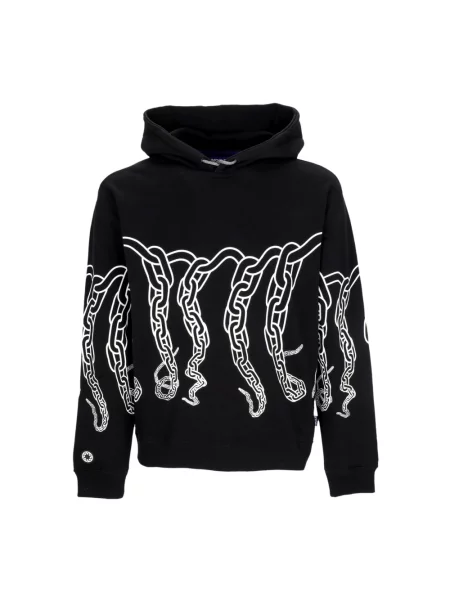 Bluza z kapturem Octopus z kapturem czarna