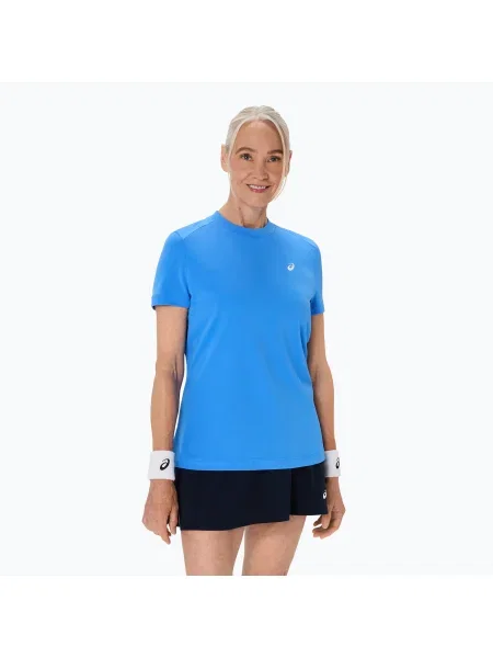 Tricou de tenis pentru femei ASICS Court Top W blue coast albastru