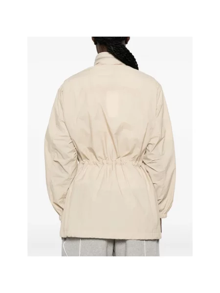 Parka Kenzo z nadrukiem beżowa