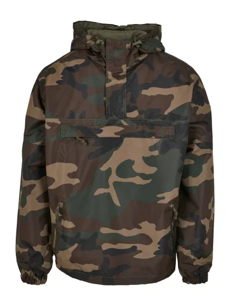 Brandit Prehodna jakna rjava zelena / kaki siva