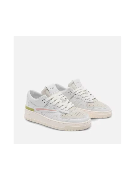 Sneakersy D.a.t.e. skórzane białe