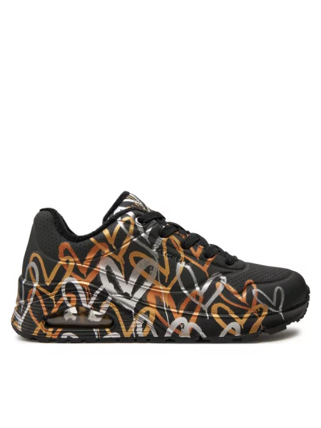 Sneakersy Skechers czarne