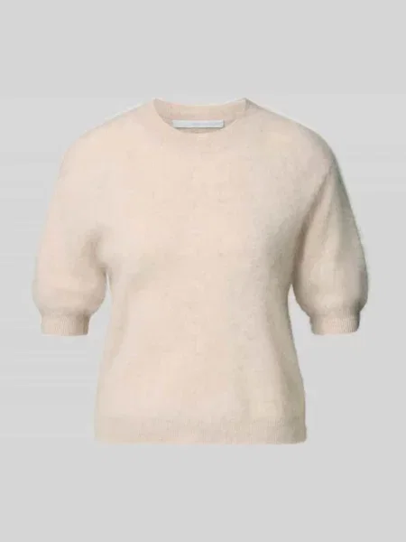 Sweter z dzianiny z mieszanki kaszmiru z wełną z rękawem o dł. Herzen's