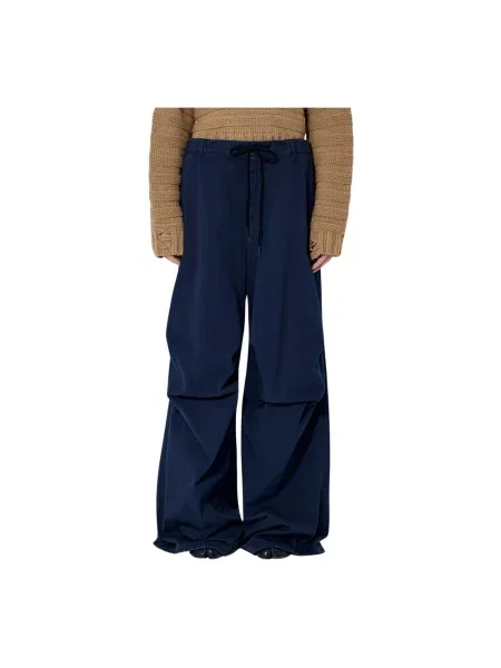 Spodnie Mm6 Maison Margiela niebieskie