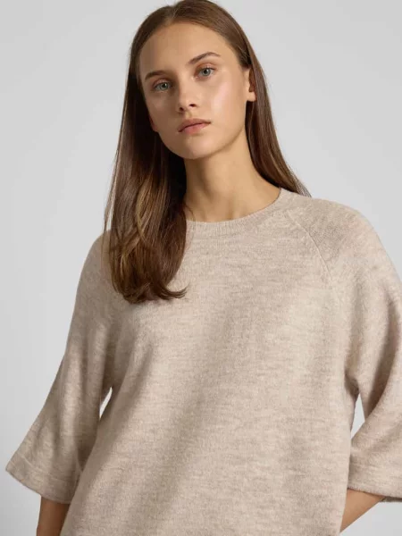 Sweter z dzianiny o kroju oversized z rękawem o dł. model ‘SIMONI’ Only